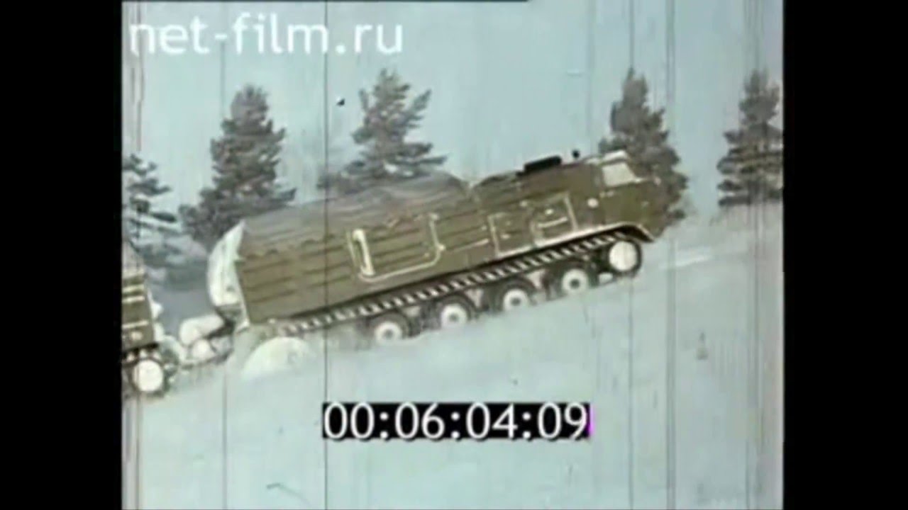Soviet DT-20P & DT-20 articulated tracked vehicles