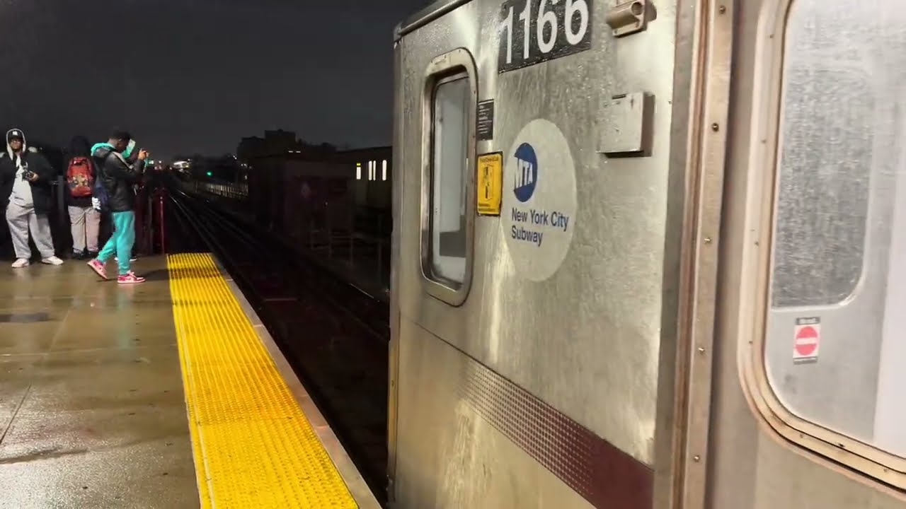 NYCT- 4 train action at Pennsylvania Ave