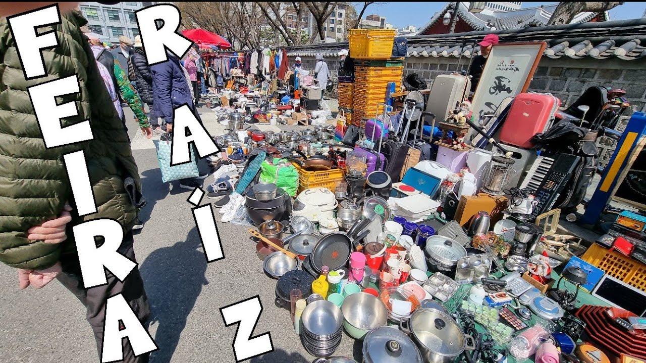 FEIRA de RUA RAÍZ na Coreia do Sul