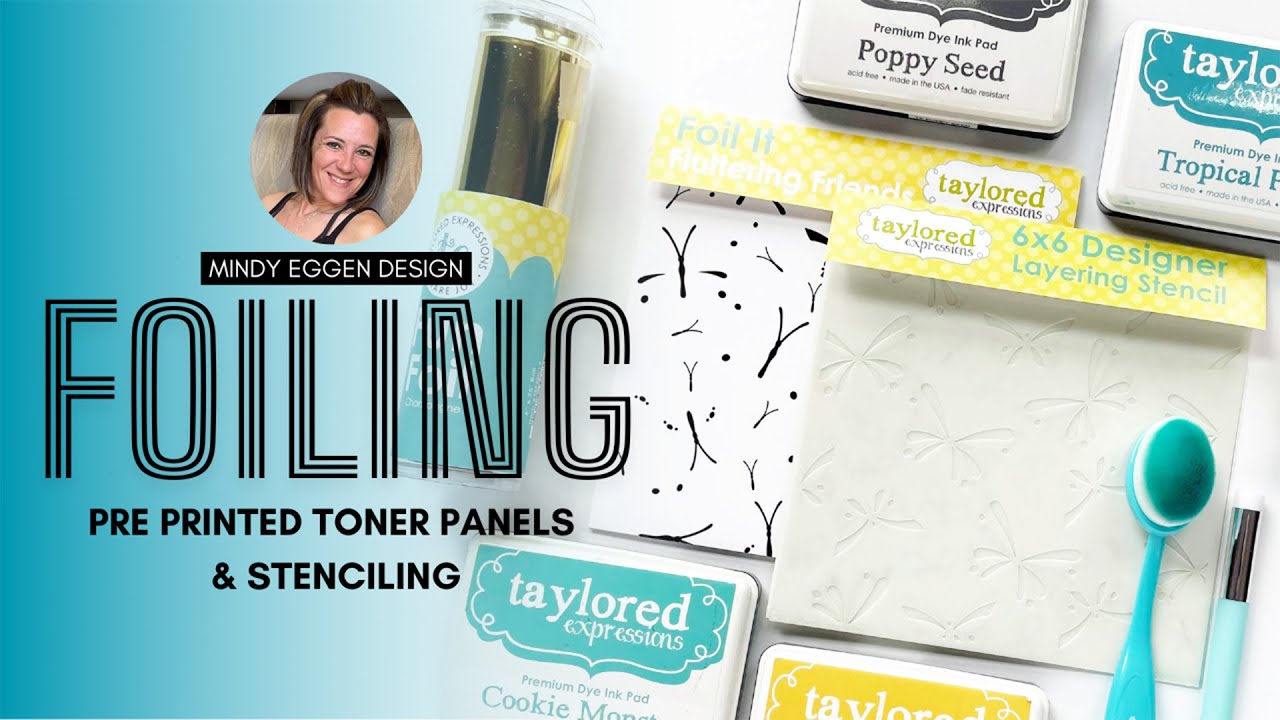FOILING TONER SHEETS + LAYERING STENCILS : I Figured It Out!!