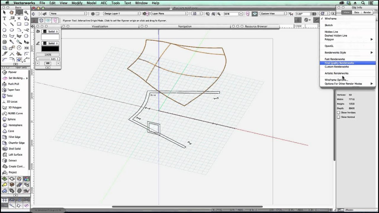 podcast 192 Using the Project Tool for 3D Modeling