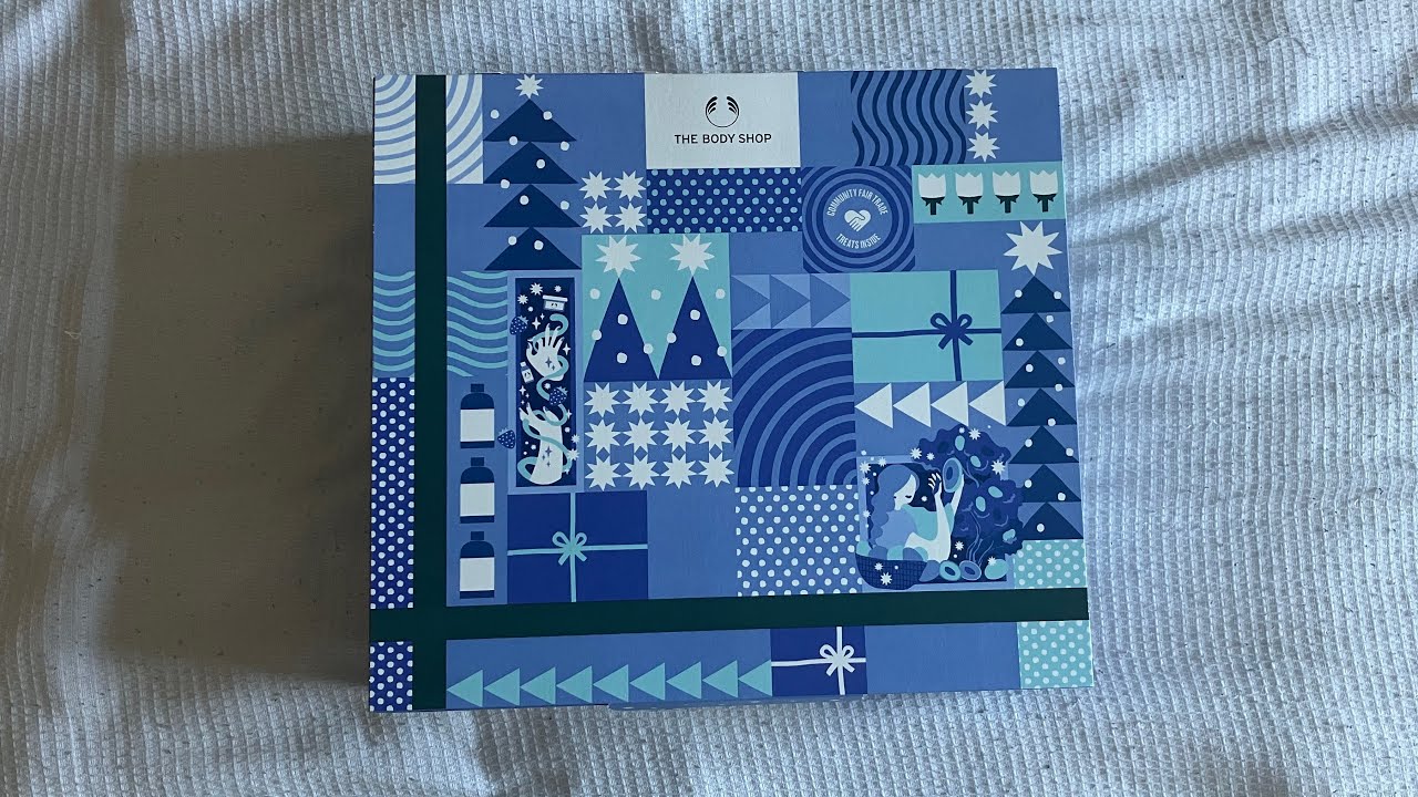 Body Shop Advent Calendar 2024 Unboxing
