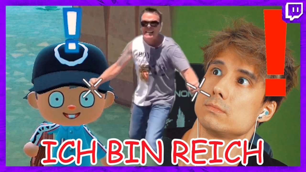 REICH wie Prinz Marcus (Animal Crossing: New Horizons) I Julien Bam Twitch Highlight