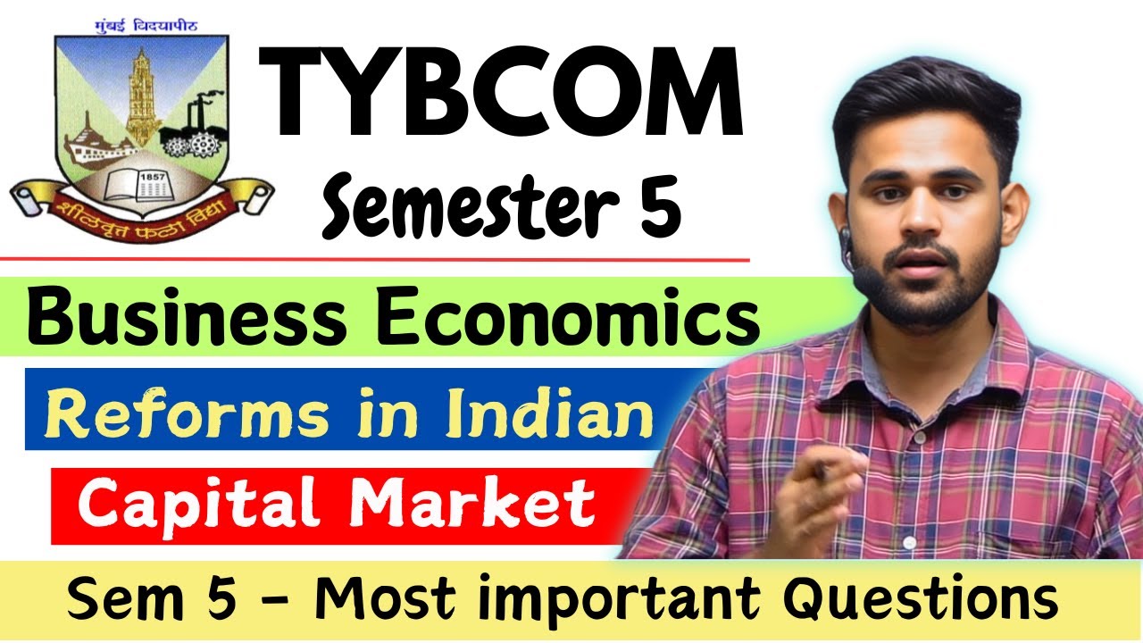 TYBCOM Business Economics Semester 5 Important questions | Lecture 3 | 2024-25