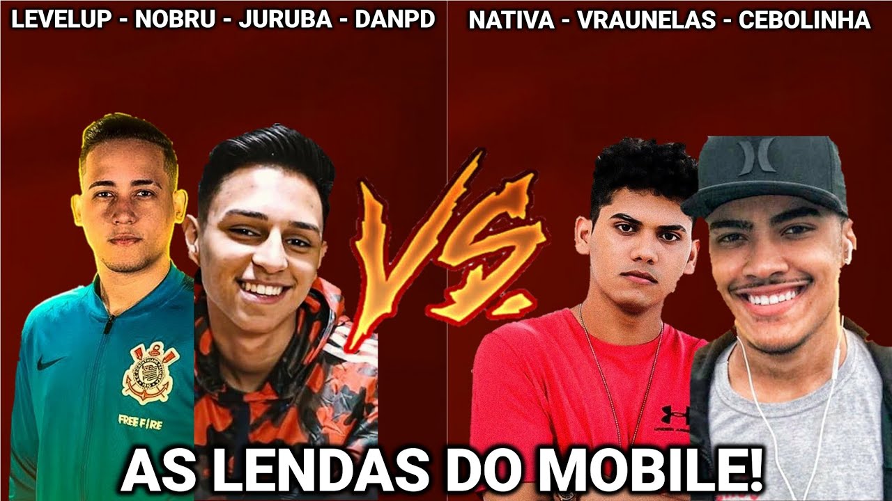 CONTRA SQUAD DOS MELHORES MÓBILES - LEVELUP, NOBRU vs NATIVIDADE, VRAUNELAS