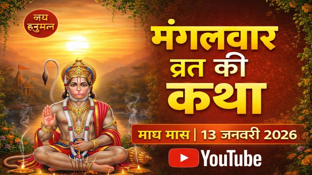 मंगलवार व्रत कथा 2026 - मंगलवार व्रत की कहानी - मंगलवार व्रत की कथा - Mangalwar Vrat Katha 2026 ||