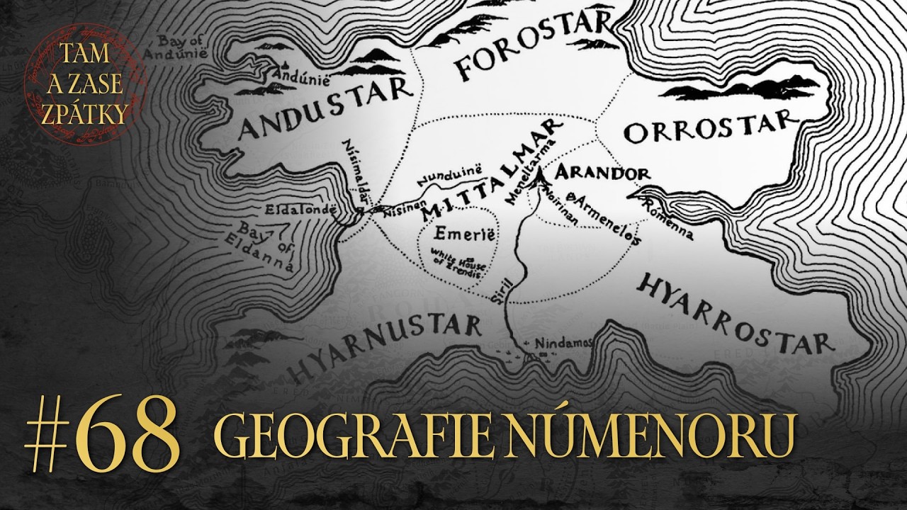 Geografie Númenoru