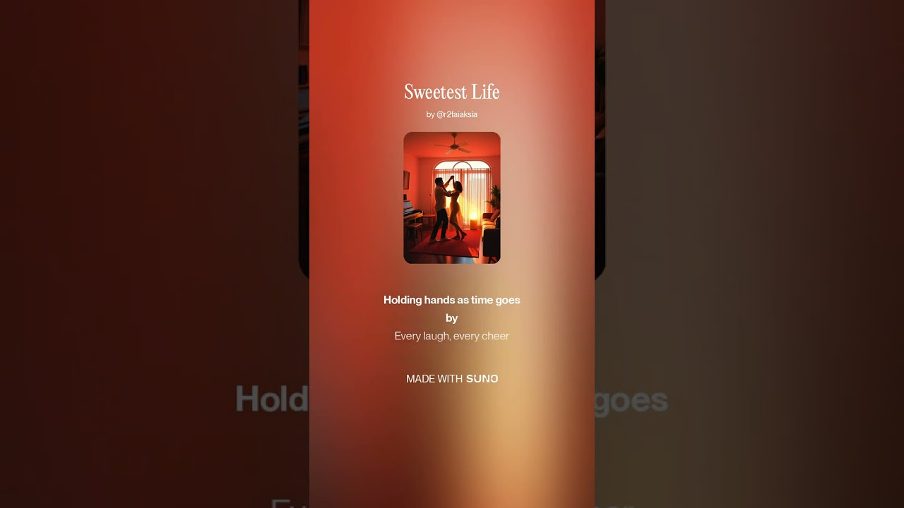 Sweetest Life #EDM #HouseMusic #DanceVibes #NewMusic #FeelGood