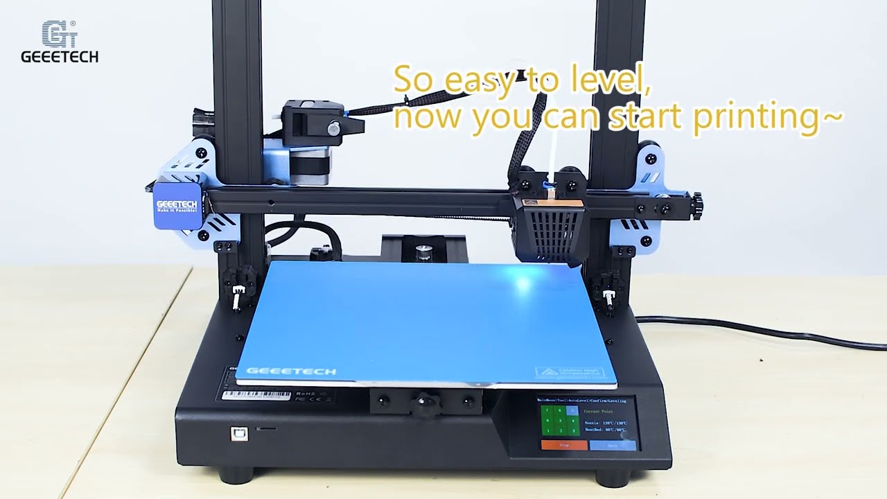 Geeetech Mizar S Auto-leveing tutorial