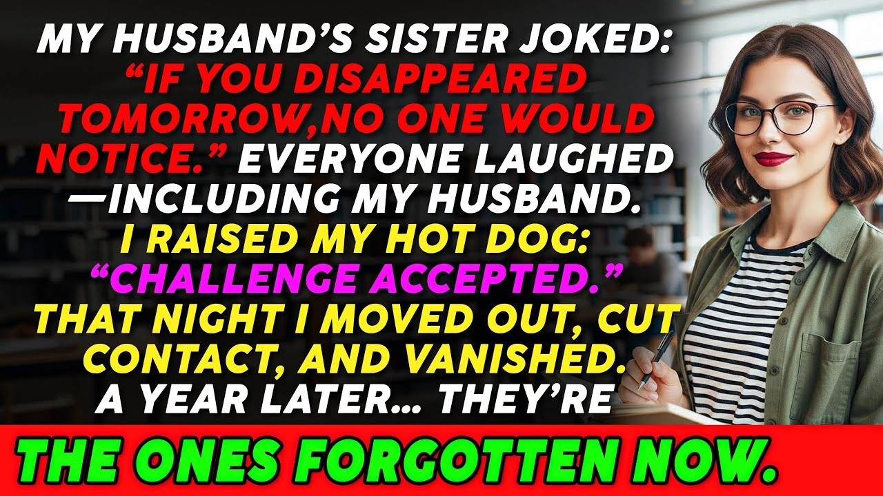 My Sister Said “If You Disappeared No One Would Care” — One Year Later She Walked Into My Wedding