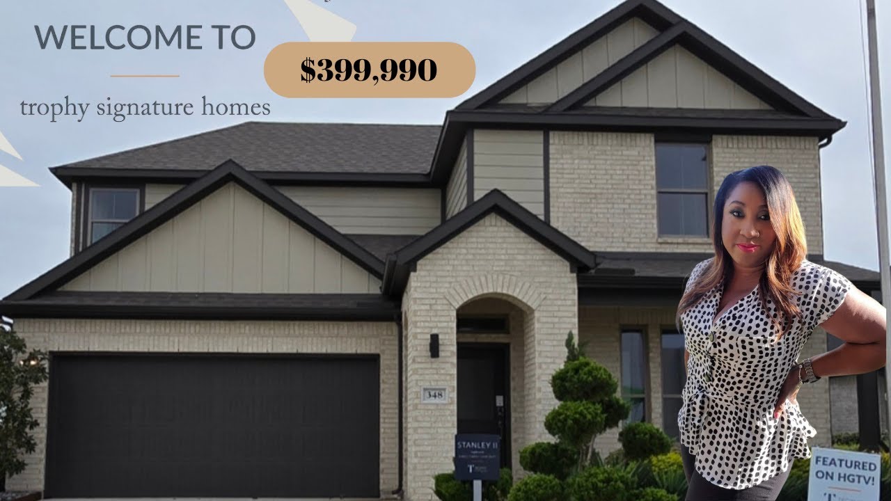 Stanley Floorplan | New Construction Home in Waxahachie, TX | $399,990 | 4 Beds, 3 Baths