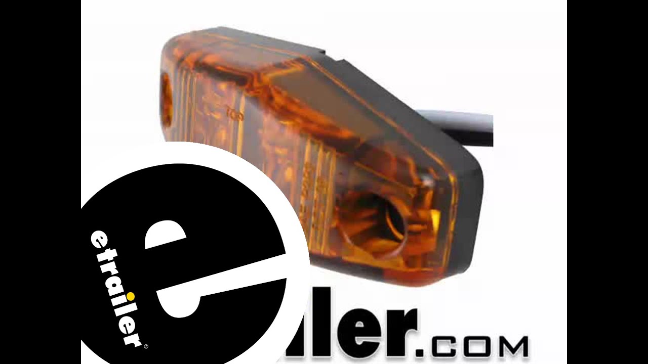 etrailer | Detailed Breakdown of the Optronics LED Mini Clearance or Side Marker Trailer Light