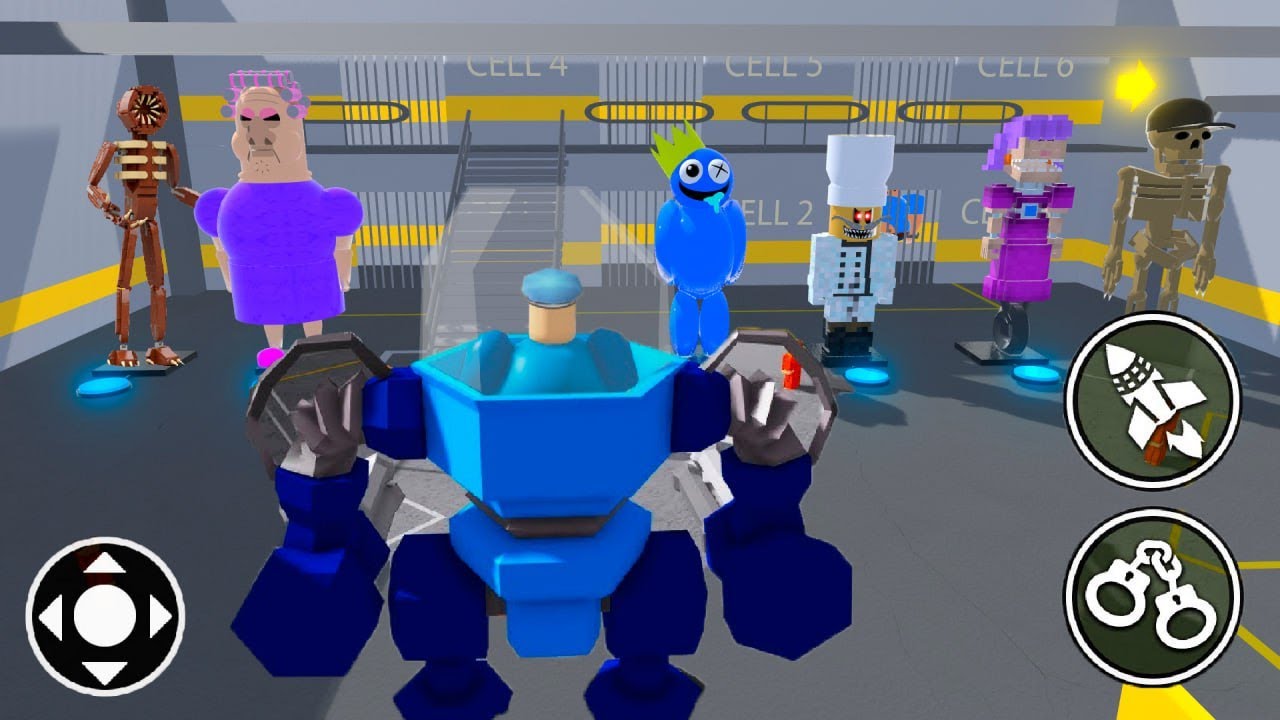 SECRET UPDATE!  Barry Secret Family ALL MORPHS in Barry Prison Escape - Roblox Animation