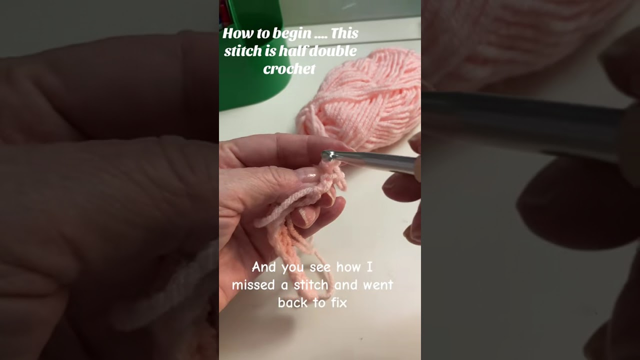Starting crochet