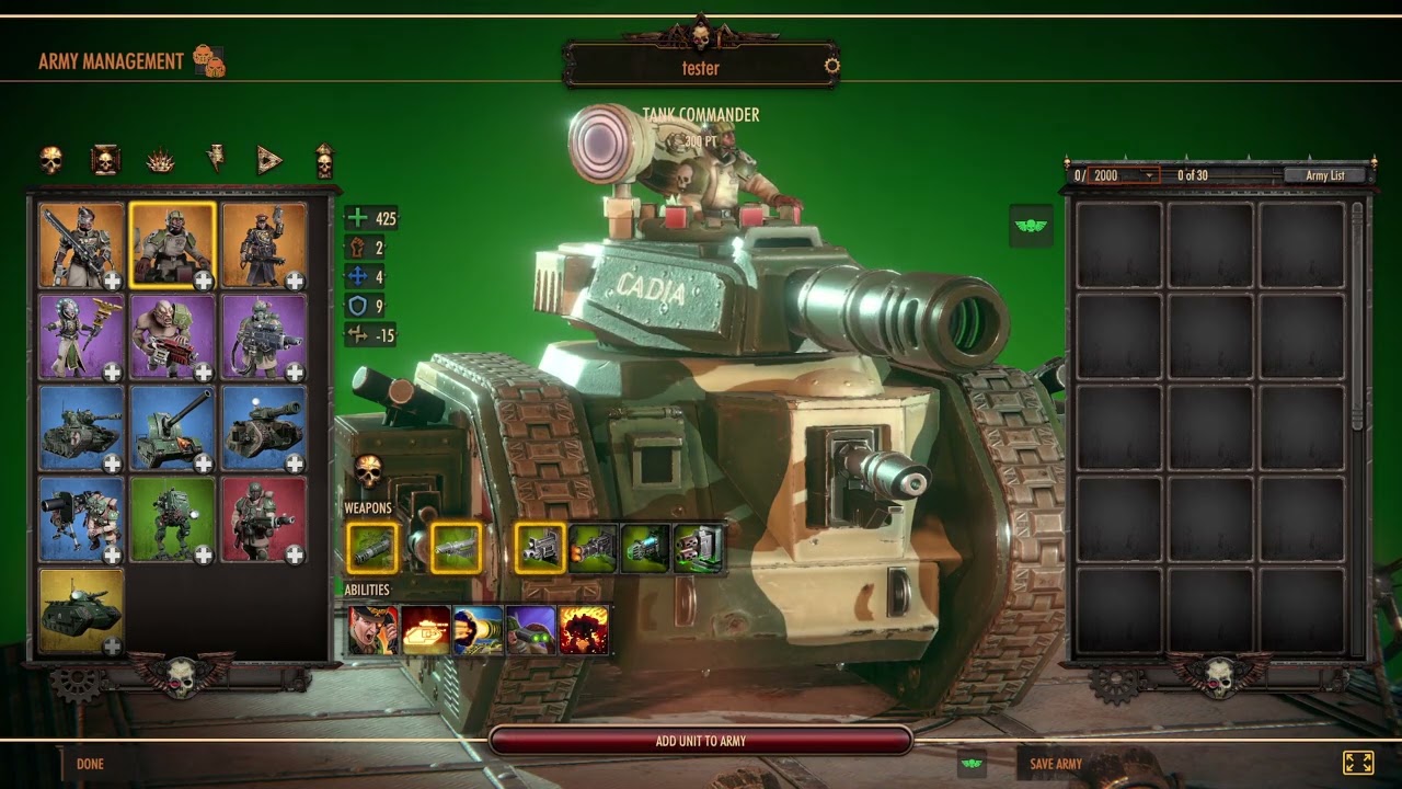 Warhammer Battlesector Multiplayer Faction Tips Astra Militarum