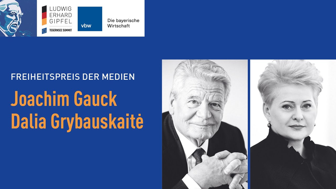 Freiheitspreis der Medien - Preisträger: Joachim Gauck