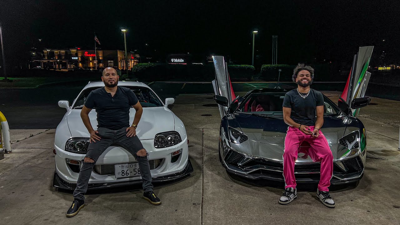 1600HP Toyota Supra vs $500k Lamborghini!!!