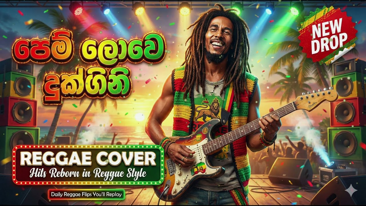 Pem Lowa Duk Gini (පෙම් ලොව දුක් ගිනි) | Sinhala Reggae Cover