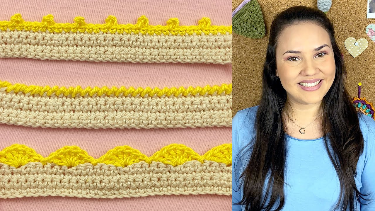 COMO FAZER PONTO PICOT / PONTO CARANGUEJO / PONTO LEQUE  | ATELIÊ JÉSSICA BRANDÃO | #026