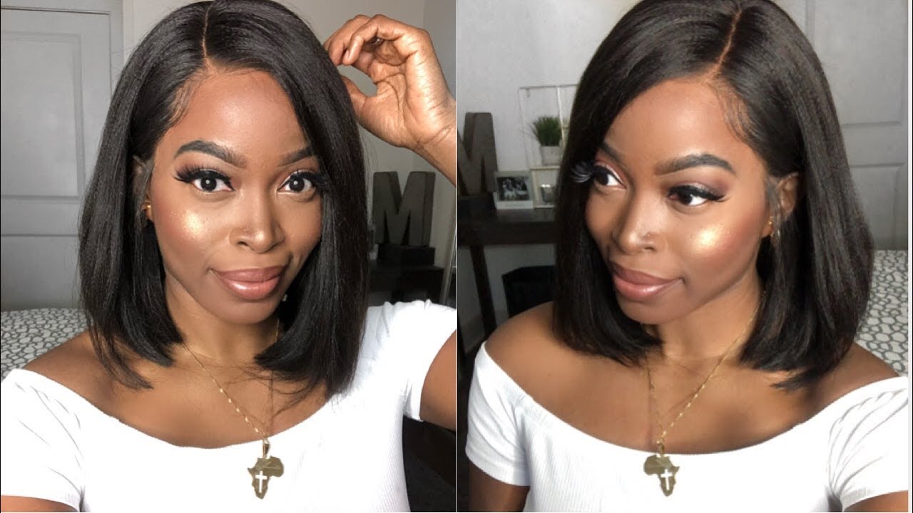 Finally an Affordable Natural EVERYDAY Bob Lace WIg: No Customization Needed ft. OMGQueen