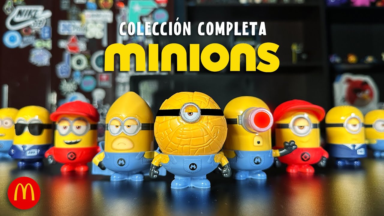 Abrí todos los juguetes de MI VILLANO FAVORITO 4 🔥 Colección completa Cajita Feliz de McDonald´s !
