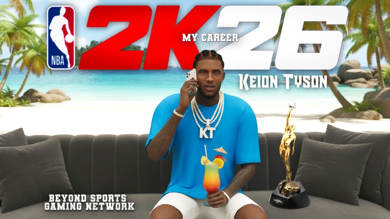 NBA 2k26 MyCAREER - How Keion Tyson Became League MVP and an NBA Champion