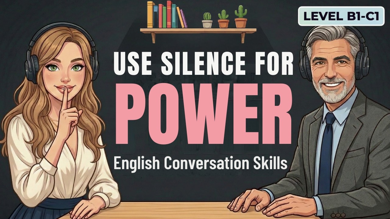 Why Silence is Your Most Powerful Tool | English Podcast for Easy English Conversation