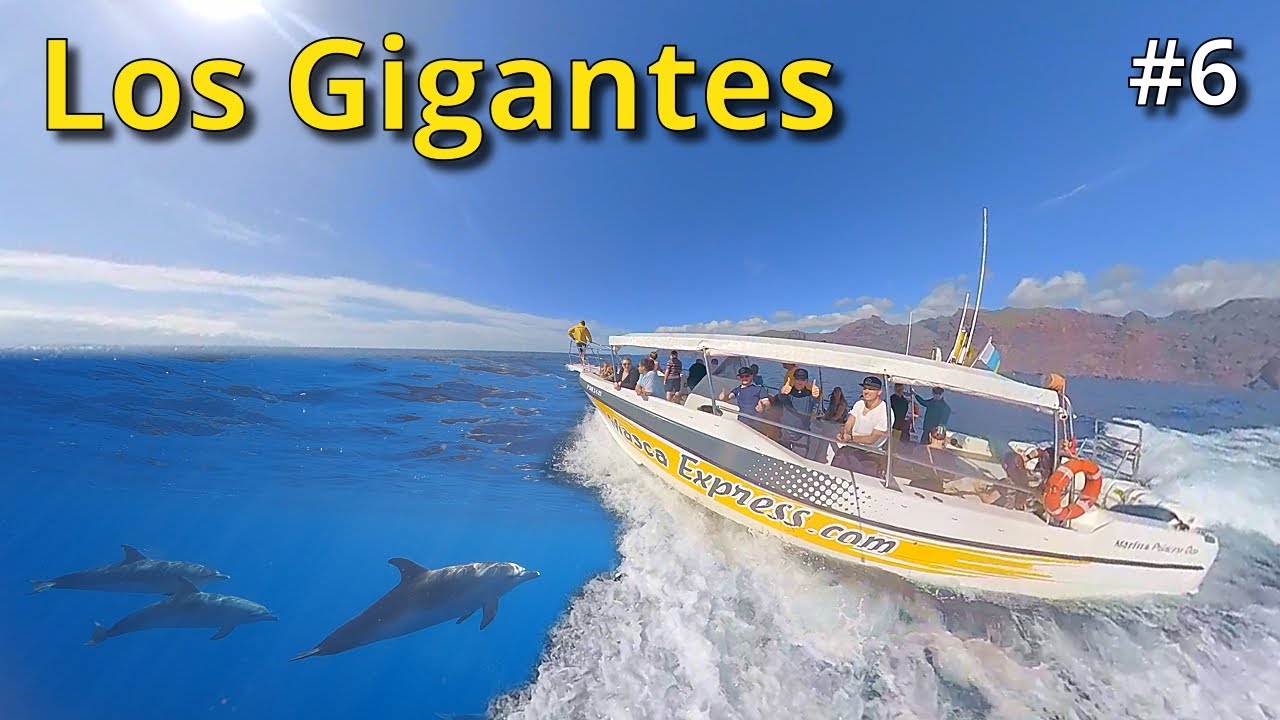 TENERYFA #6 🇪🇸 - Z Los Gigantes na Delfiny – Czy Warto Wybrać Się na Tę Przygodę? [4K]