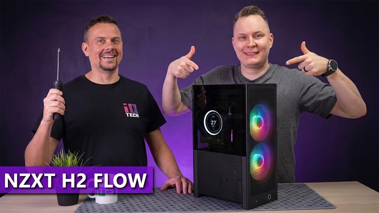 Kasataan suorituskykyinen Mini-ITX-tietokone NZXT H2 Flow -koteloon