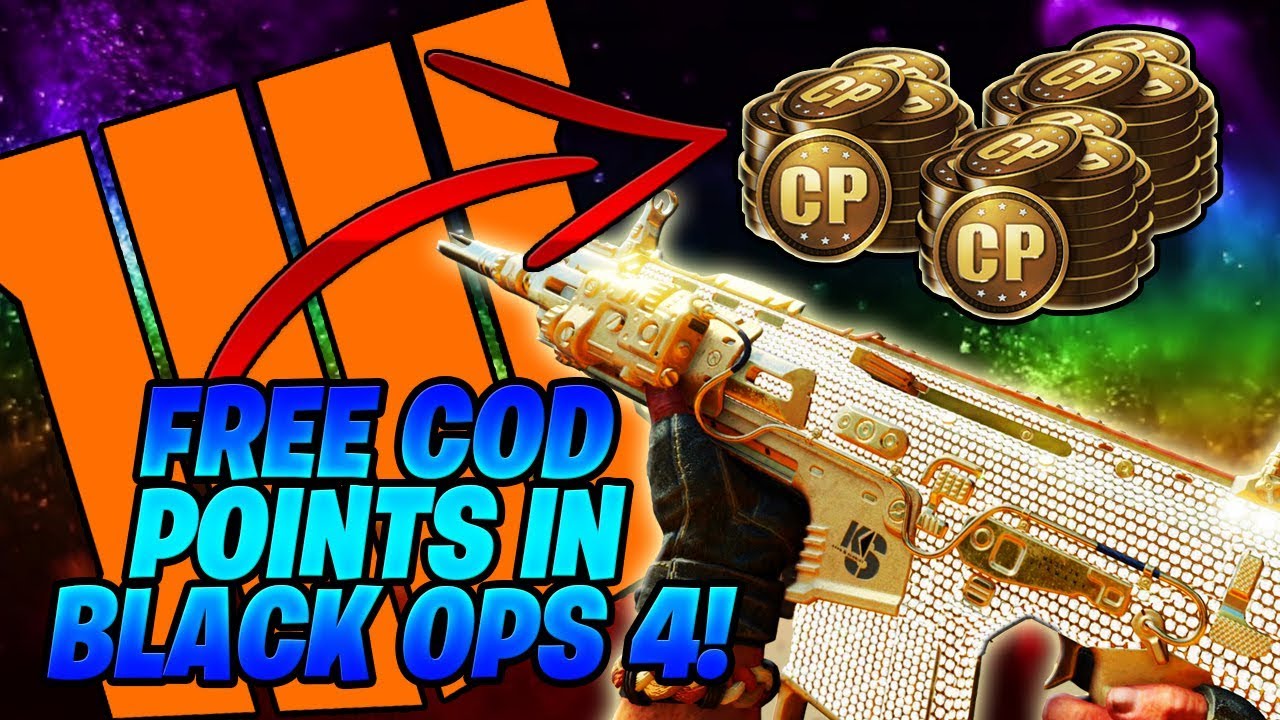 HOW TO GET FREE COD POINTS IN BO4! (NOT CLICKBAIT) 