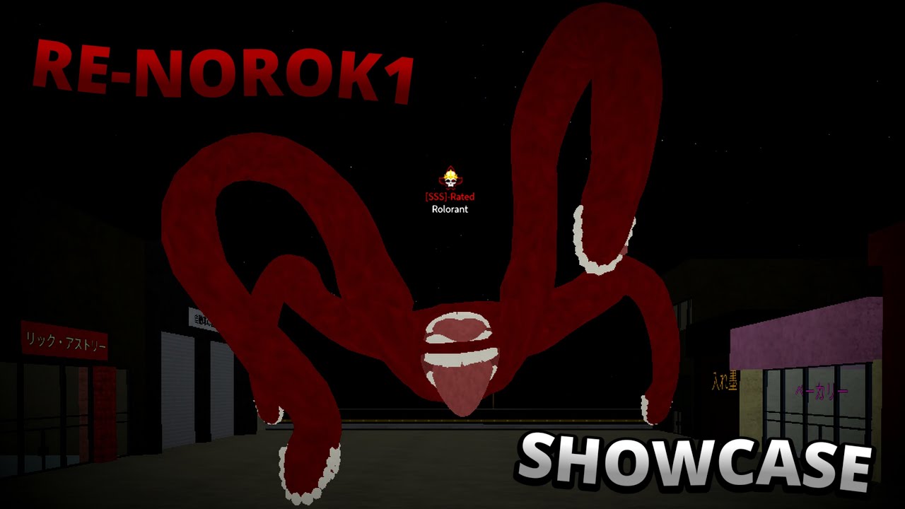 Revamped NoroK1 [FULL SHOWCASE] | Ro-Ghoul | Roblox
