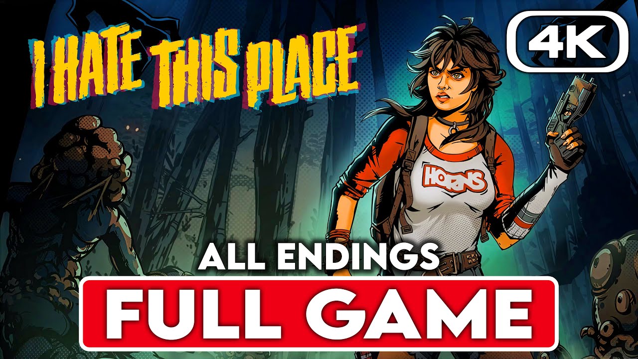 I HATE THIS PLACE Gameplay Walkthrough (All Endings) FULL GAME [4K 60FPS] - No Commentary