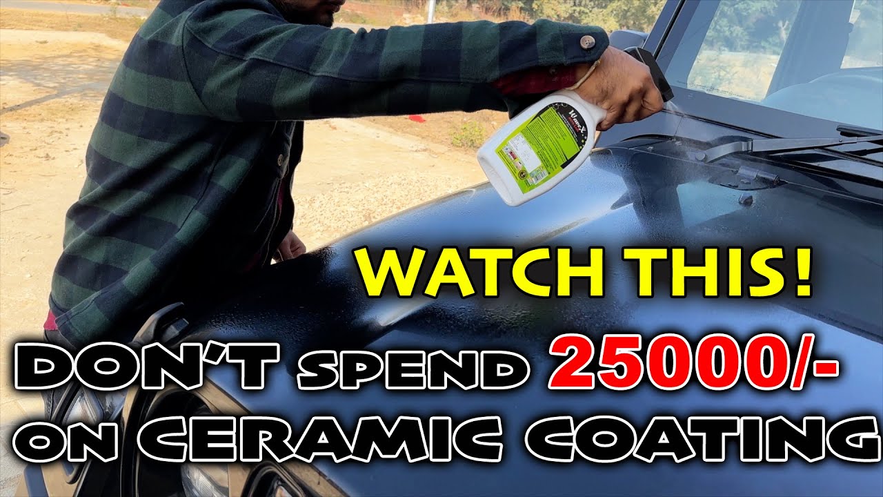 How to Do Ceramic Coating at Home - WaveX Ceramic Coating | Kamal Yadav