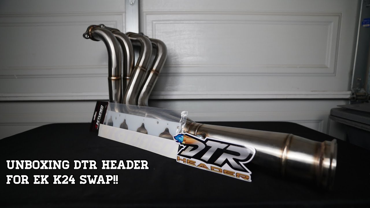 Unboxing DTR Header For EK K24 Swap!!