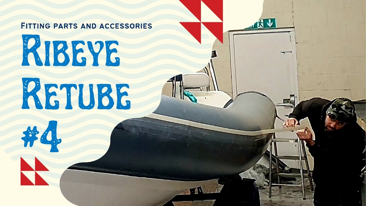 ribeye playtime retube part4 #retube #ribcollarreplacement #rigidinflatableboat