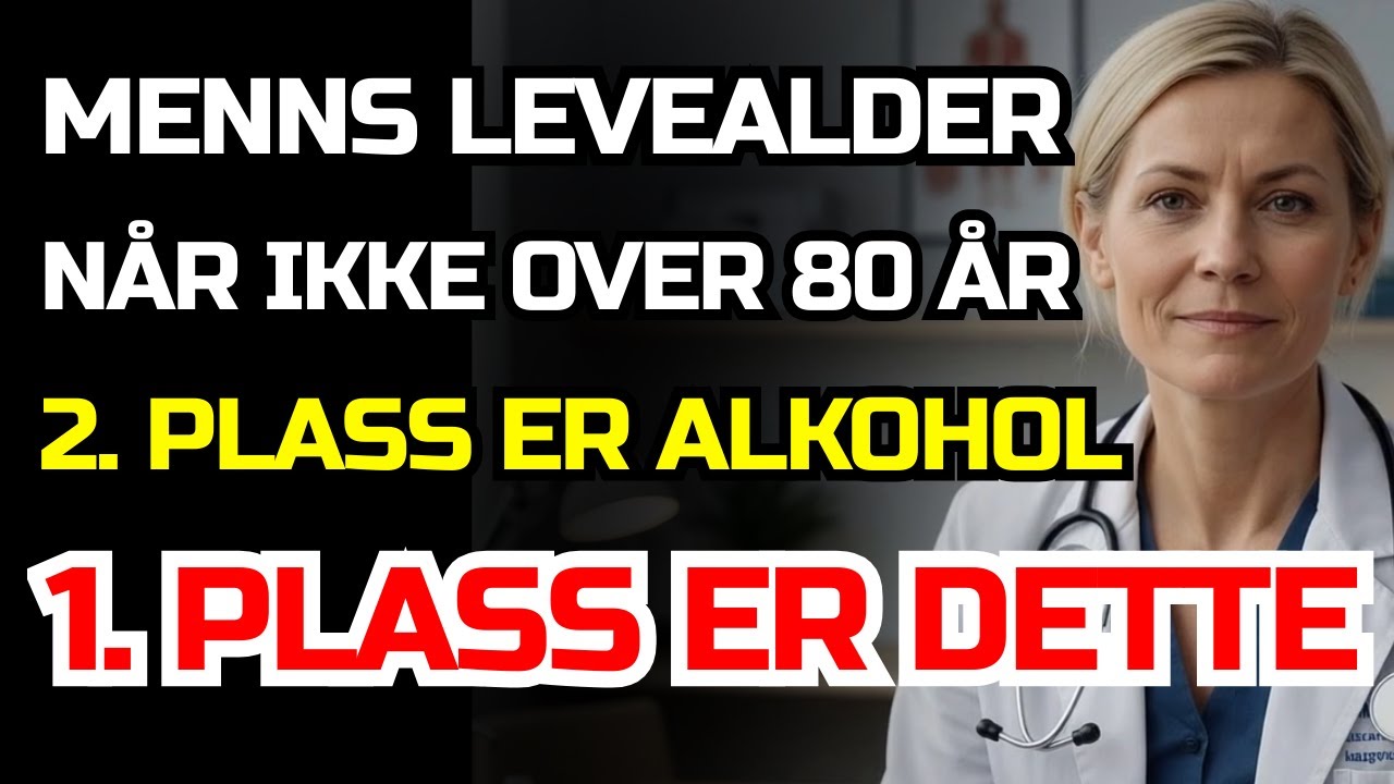 5 vaner, der forhindrer mænd i at nå 80 år – alkohol er nr. 2, og én er chokerende