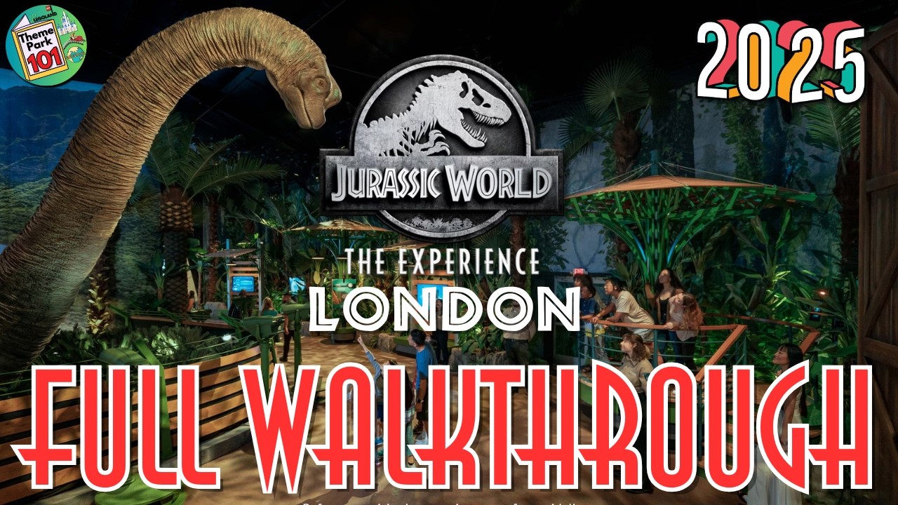 Jurassic World: The Experience LONDON - Full Experience with lots of Dinosaurs!