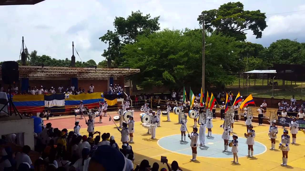 Colombia Tierra Querida versión Banda marcial  MARIA INMACULADA