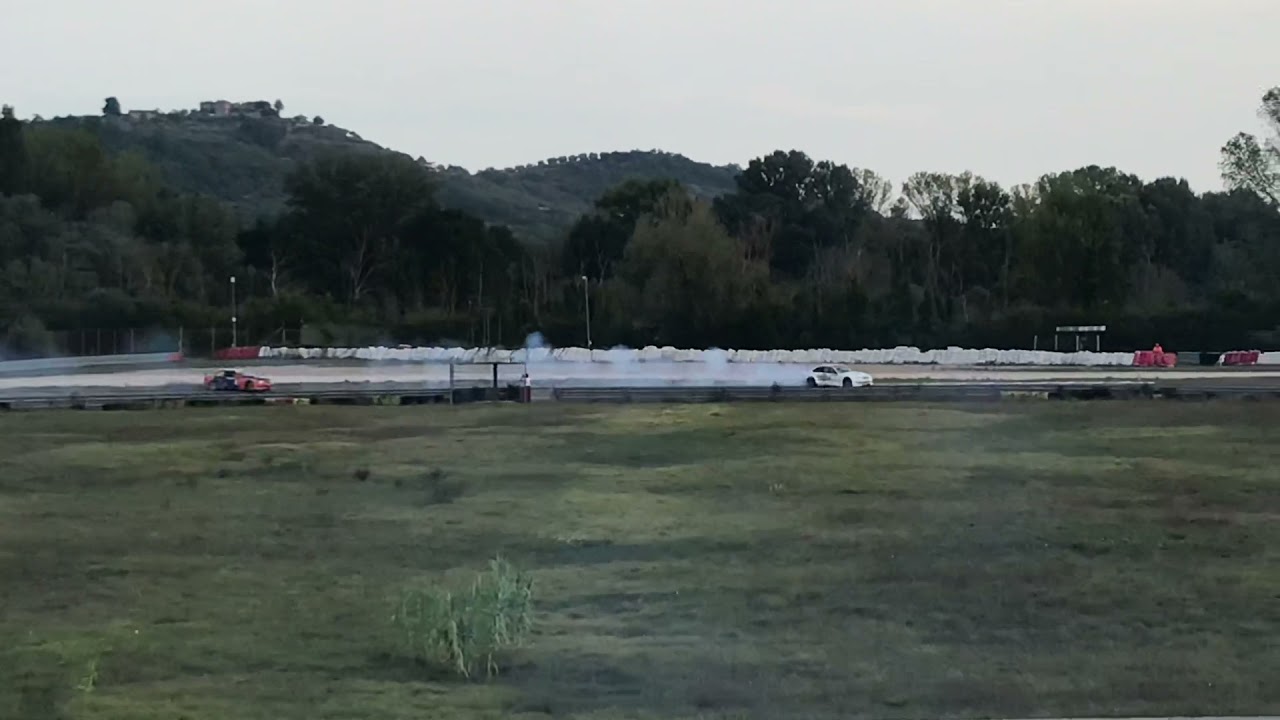 Simone Pagani - drift training lap @ autodromo dell&rsquo;Umbria - Magione