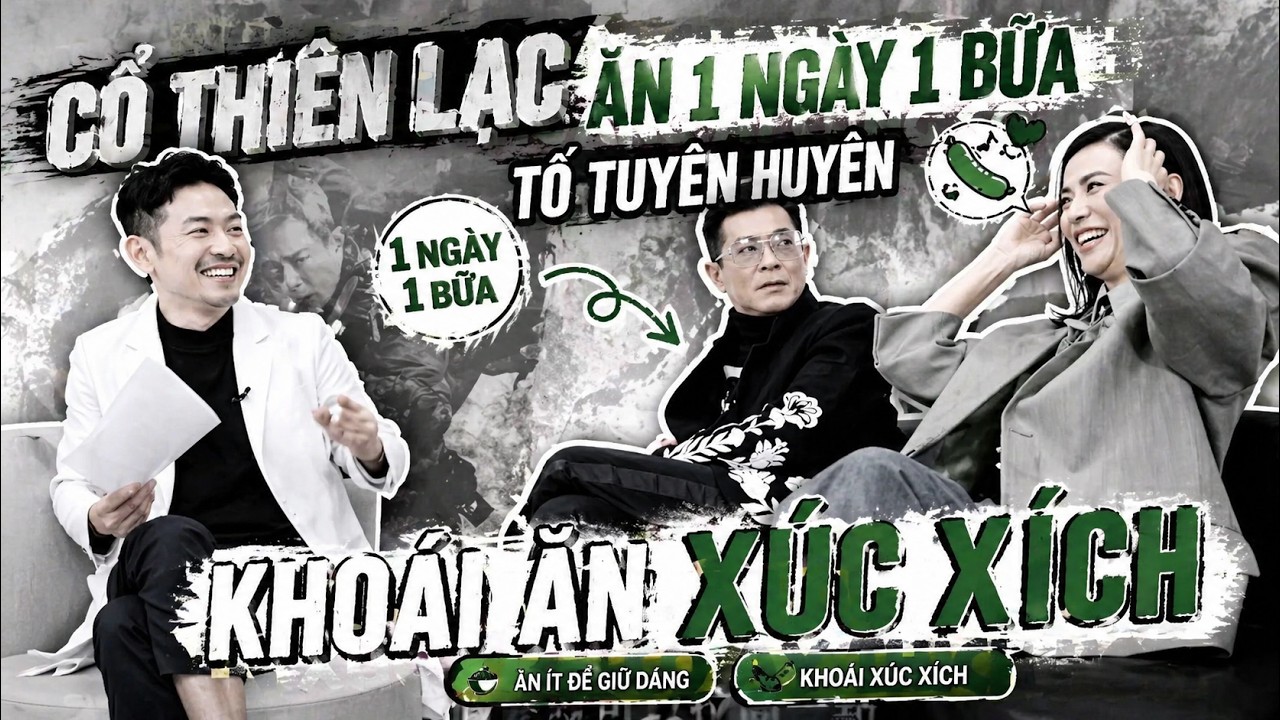 Cổ Thiên Lạc ăn 1 ngày 1 bữa tố Tuyên Huyên khoái ăn Xúc Xích