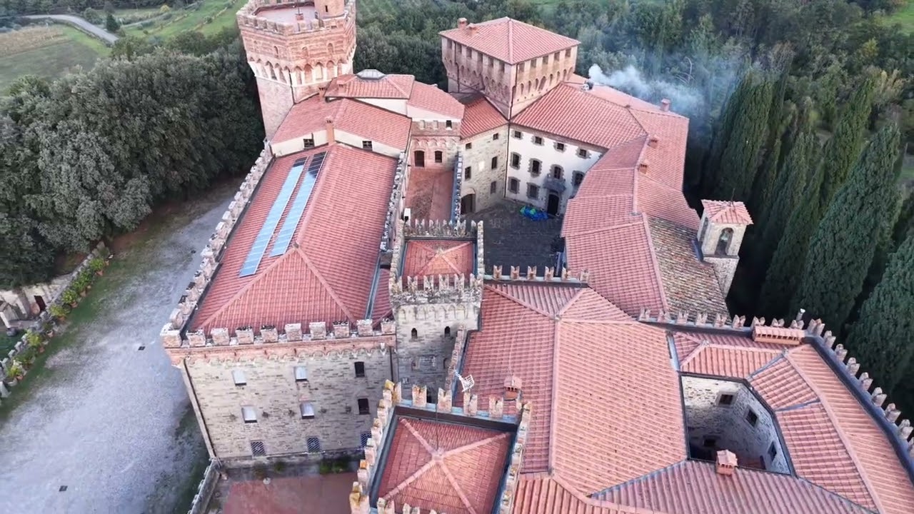 CASTELLO DI VALENZANO (ripresa con drone) 17/10/25