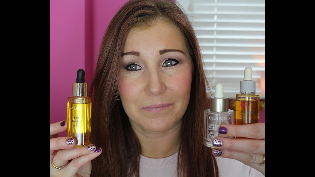 L'Oreal Age Perfect Extraordinary Face Oil VS Clarins Lotus Face Treatment Oil