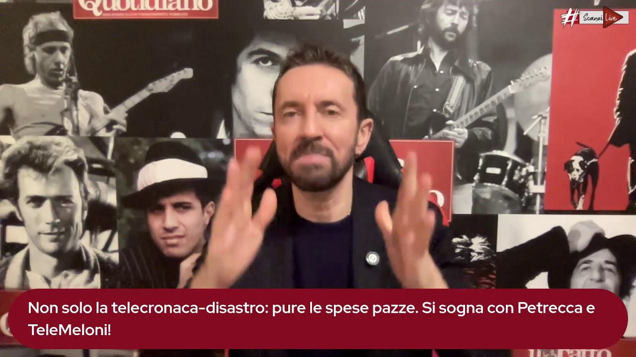 Non solo la telecronaca-disastro: pure le spese pazze. Si sogna con Petrecca e TeleMeloni!
