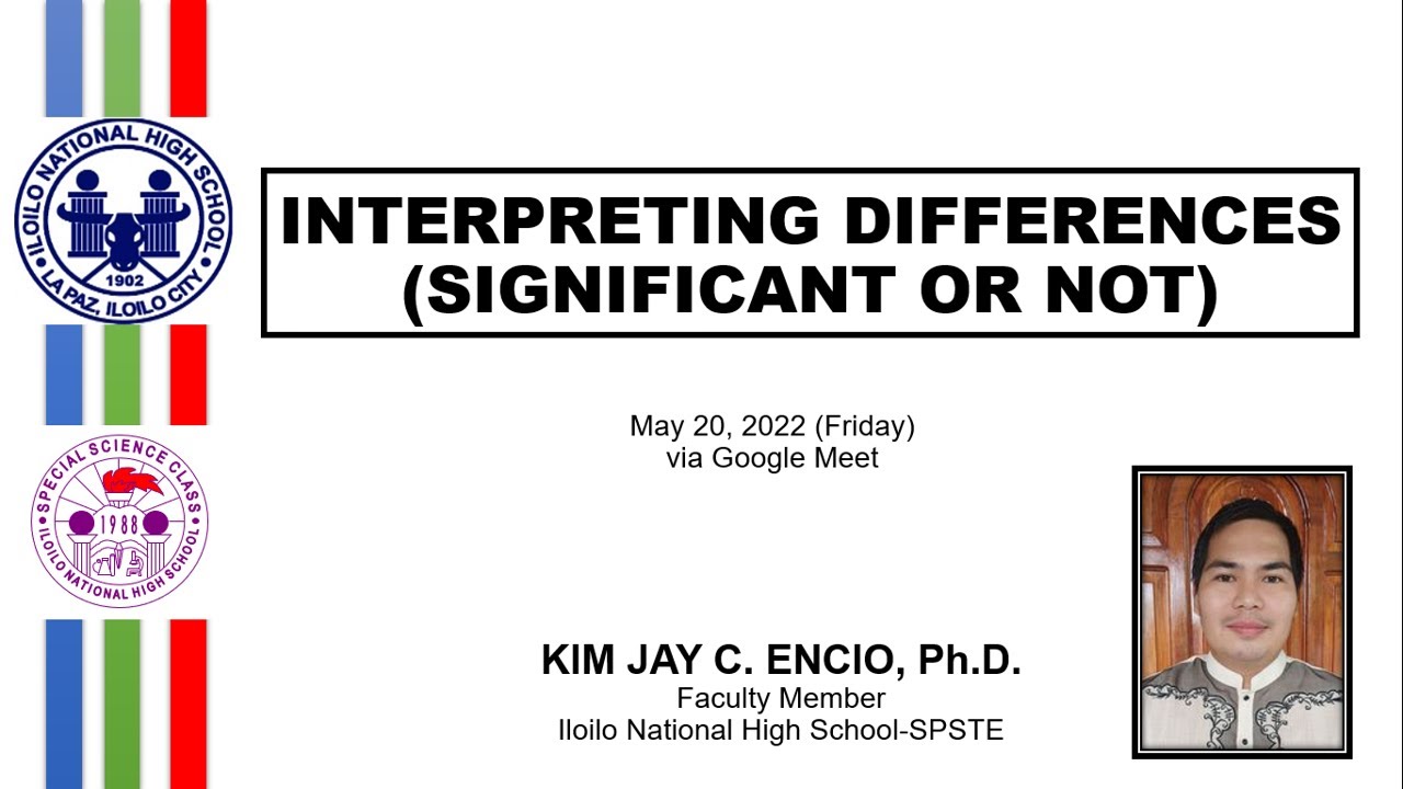 Interpreting Differences Significant or Not