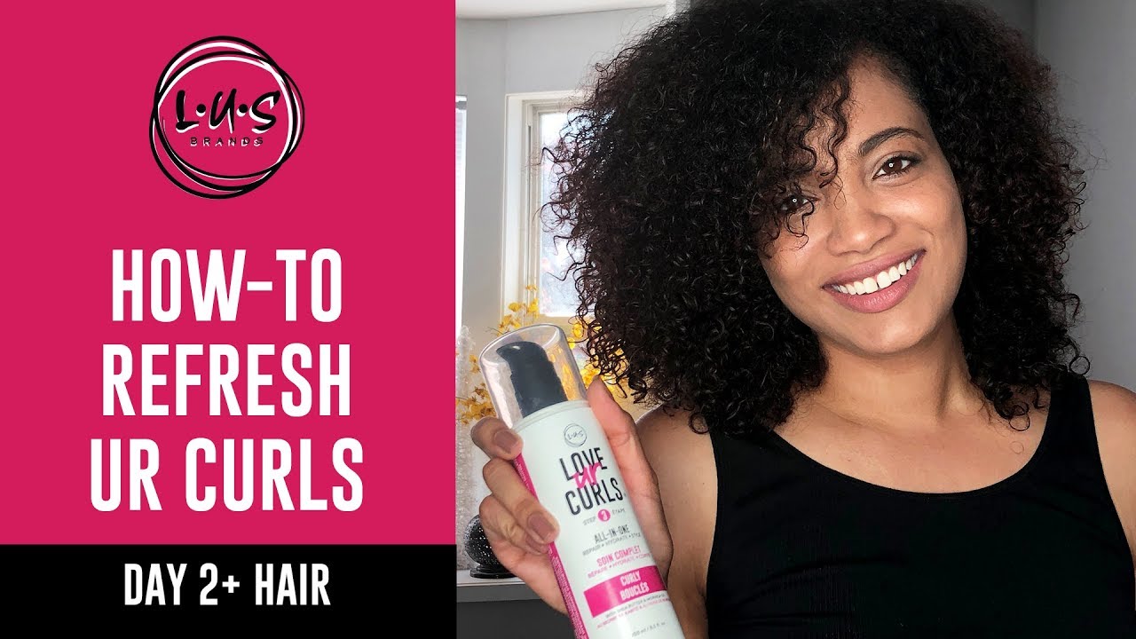 Curly Hair Refresh with Love UR Curls All-In-One Styler