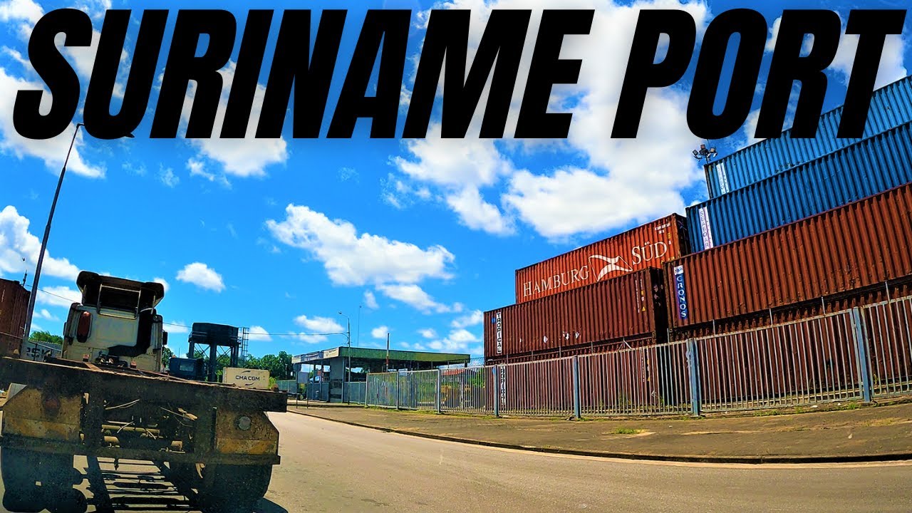 Paramaribo City Suriname Port