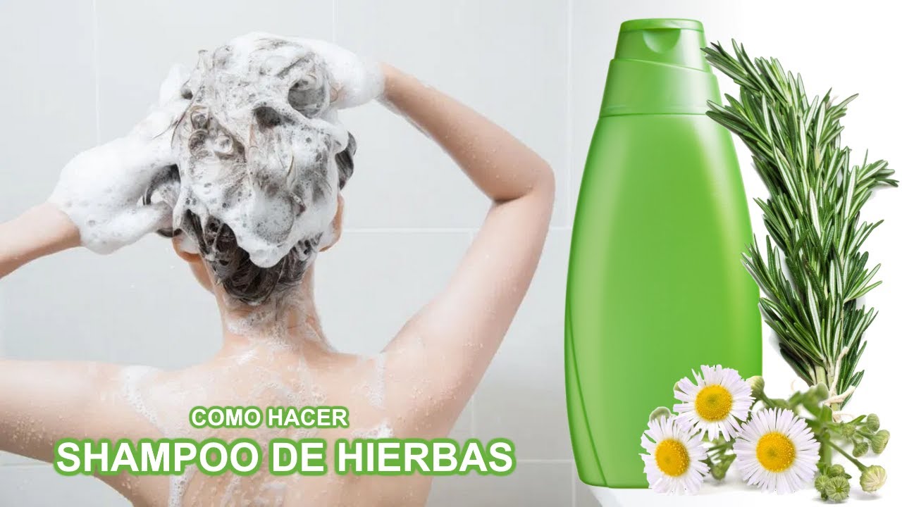 Champú de hierbas (sin sal)