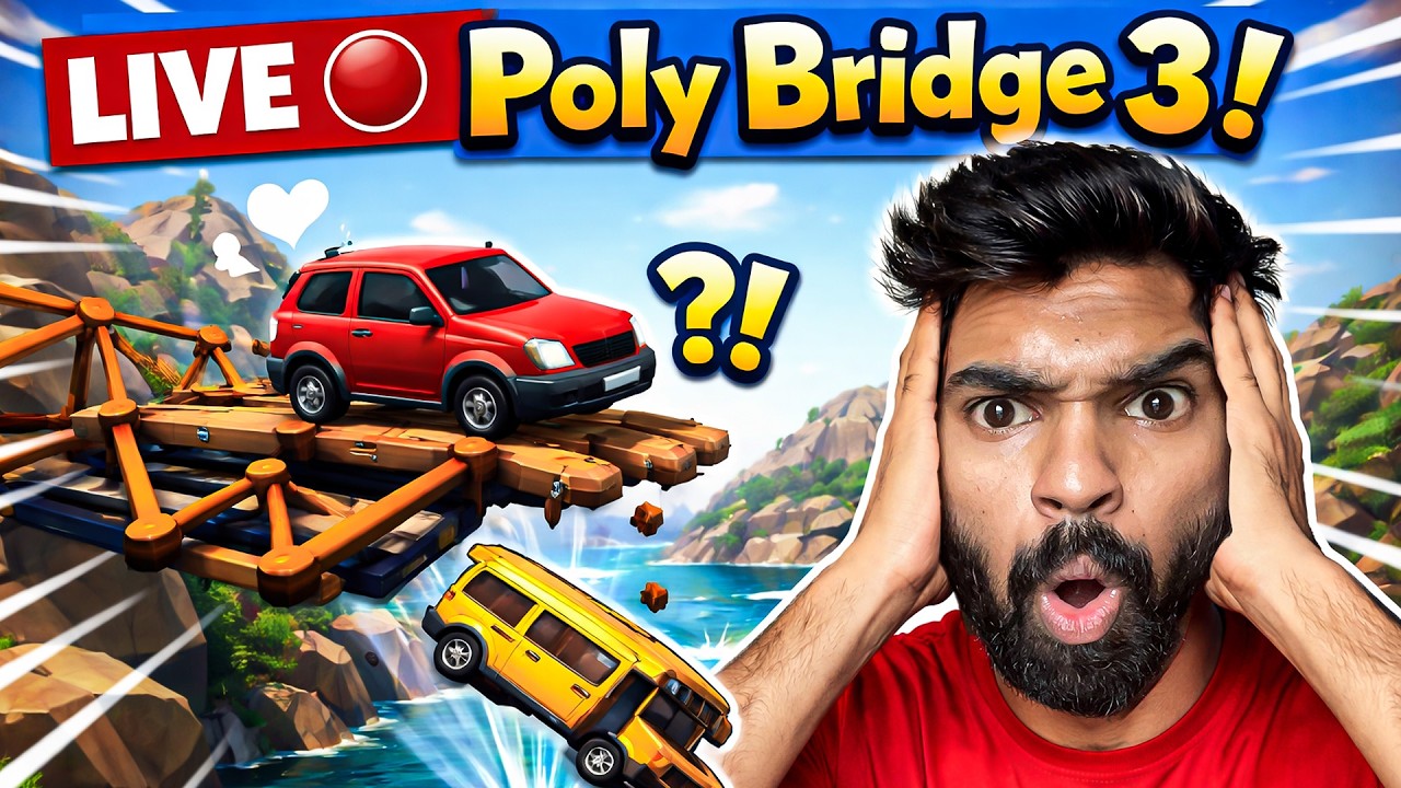 I am Professional Engineer | Poly Bridge 3 Live Stream