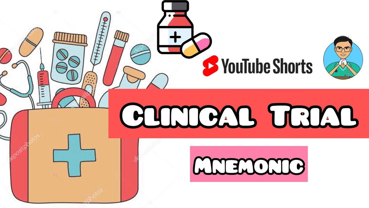 Клинические испытания &mdash; мнемонические | Фармакология | USMLE, NCLEX | #шорты