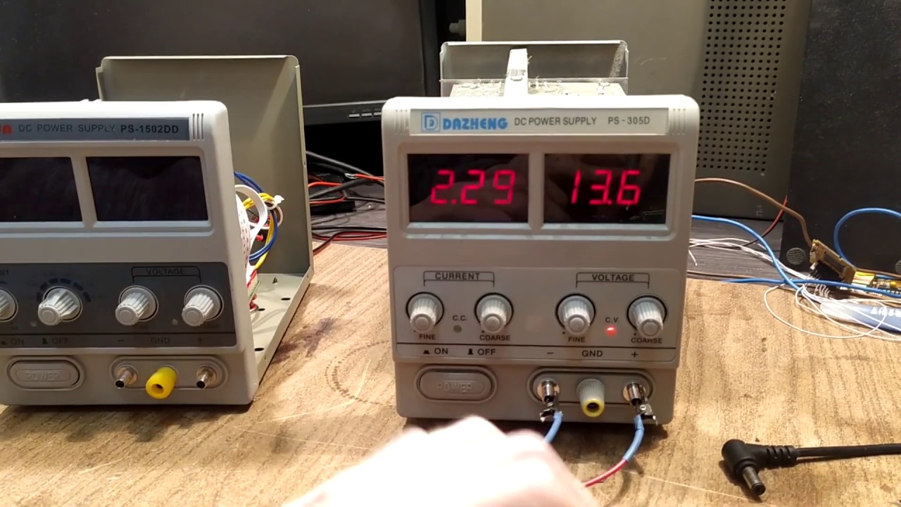 Cравнение лабораторных блоков питания YaXun PS 1502DD vs Dazheng PS 305D